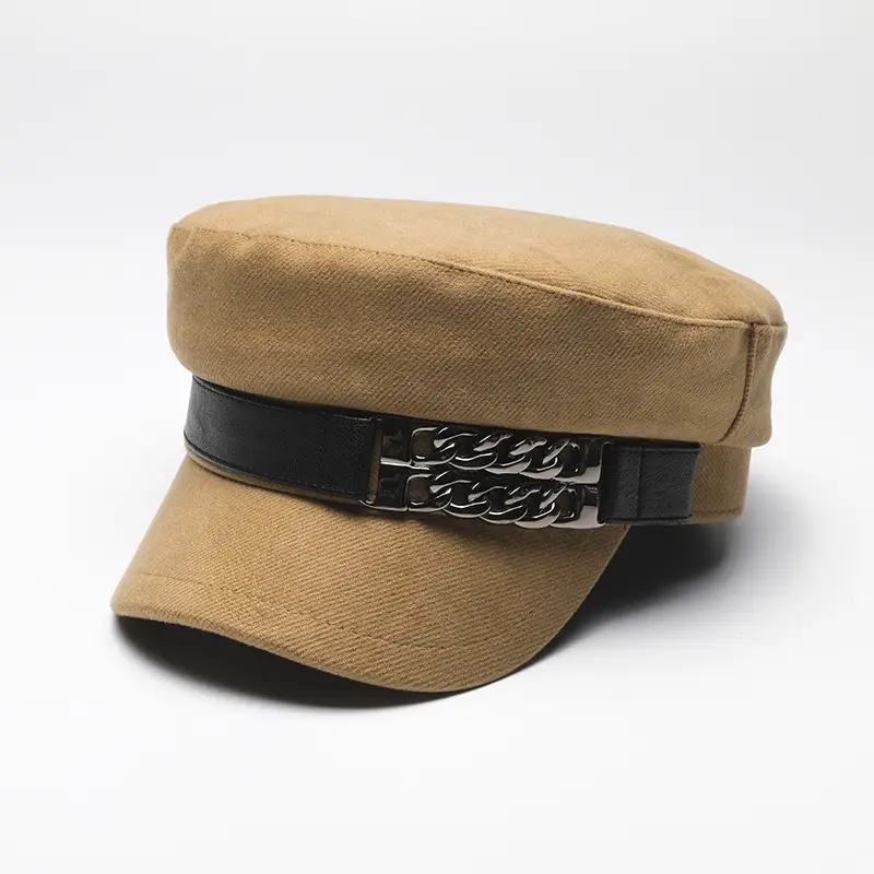 Japanese Chain Decorated White Captain's Hat - Image 2