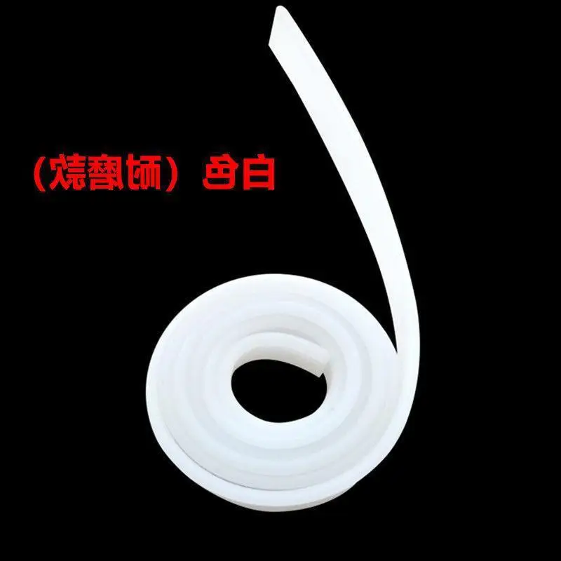 Natural Rubber Glass Scraper Strip 105cm Yellow Blue Black - Image 4