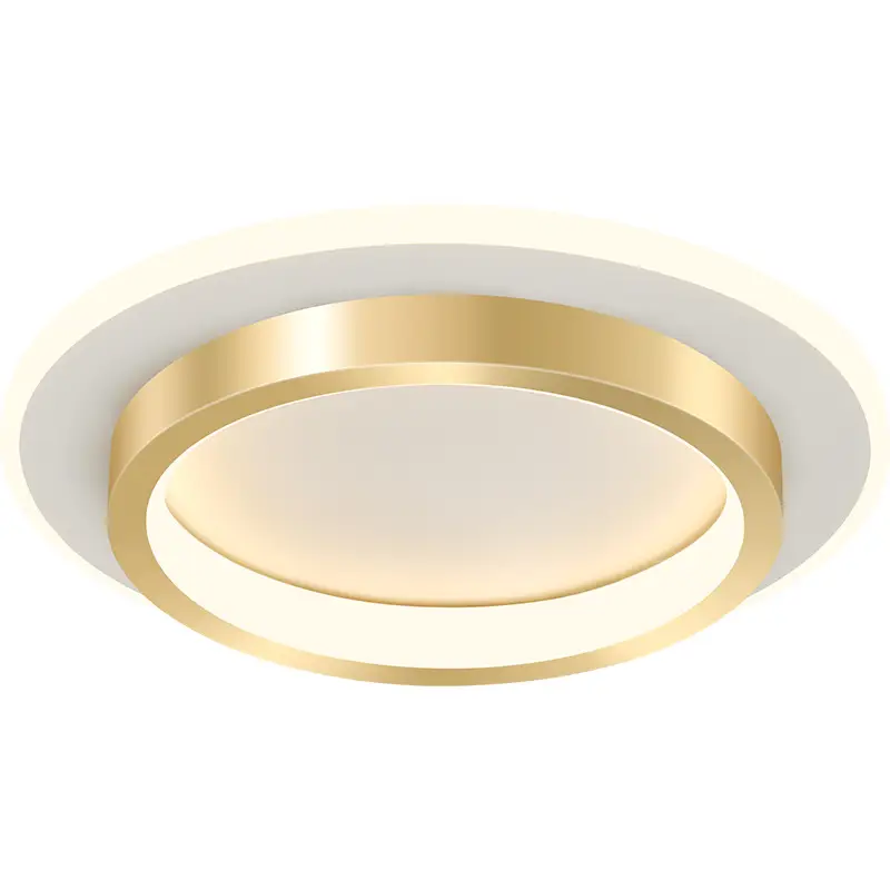 Modern LED Ceiling Light 10W Gold Finish 20cm