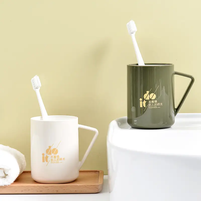 Ivory White Mug with Handle for Students - Image 4