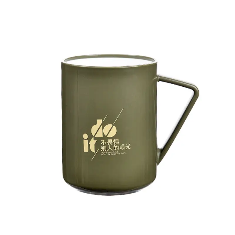 Ivory White Mug with Handle for Students - Image 2