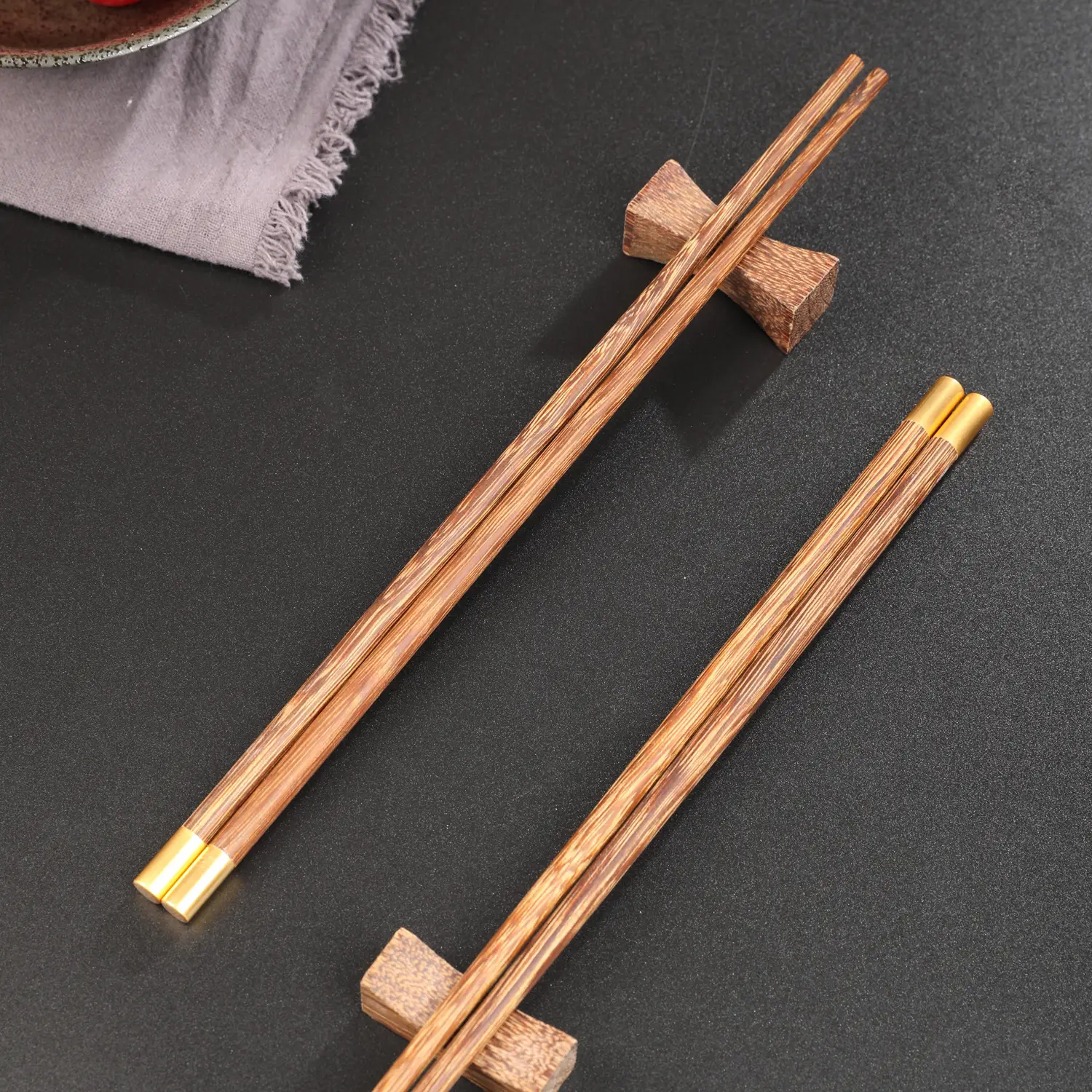 Meliya Chicken Wing Wood Chopsticks Solid Wood - Image 2