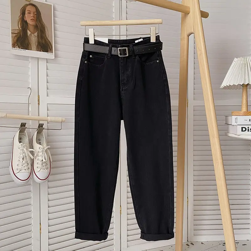 Vintage Harlan Jeans Women Summer Thin High Waist