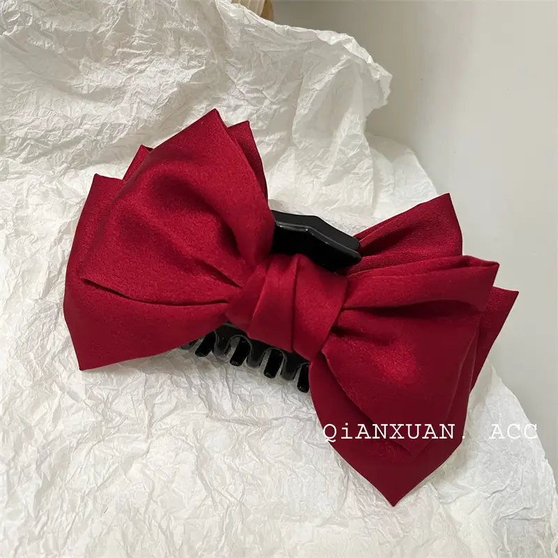 Black Big Bow Hairband for Women Summer - Image 3