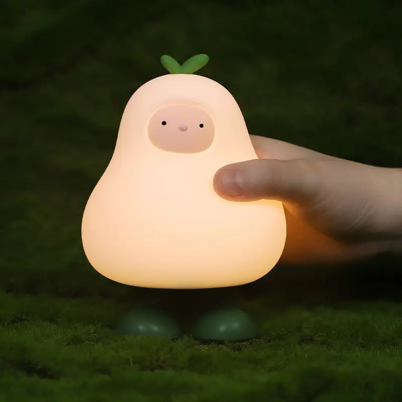 Cute Rechargeable Silicone Baby Night Lamp - Image 3