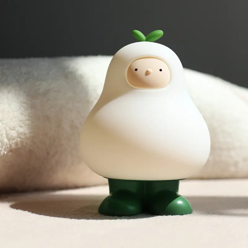 Cute Rechargeable Silicone Baby Night Lamp - Image 5