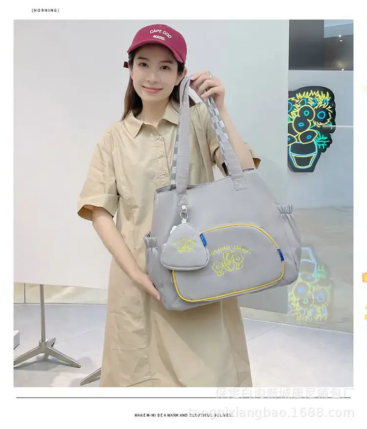 New Large Capacity Student Tutoring Bag Tannier 2022 Artistic Women's Casual Shopping Bag Fashionable Crossbody Bag Trendy — feature 20
