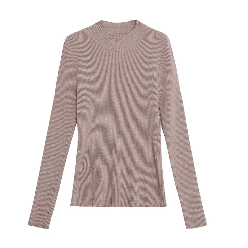 Da Lang Semi-High Collar Sweater Women Winter Pullover - Image 14