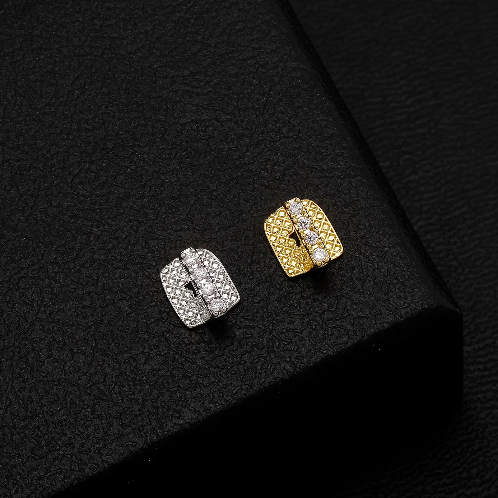 European American Hip Hop Cross Border Diamond Braces - Image 9
