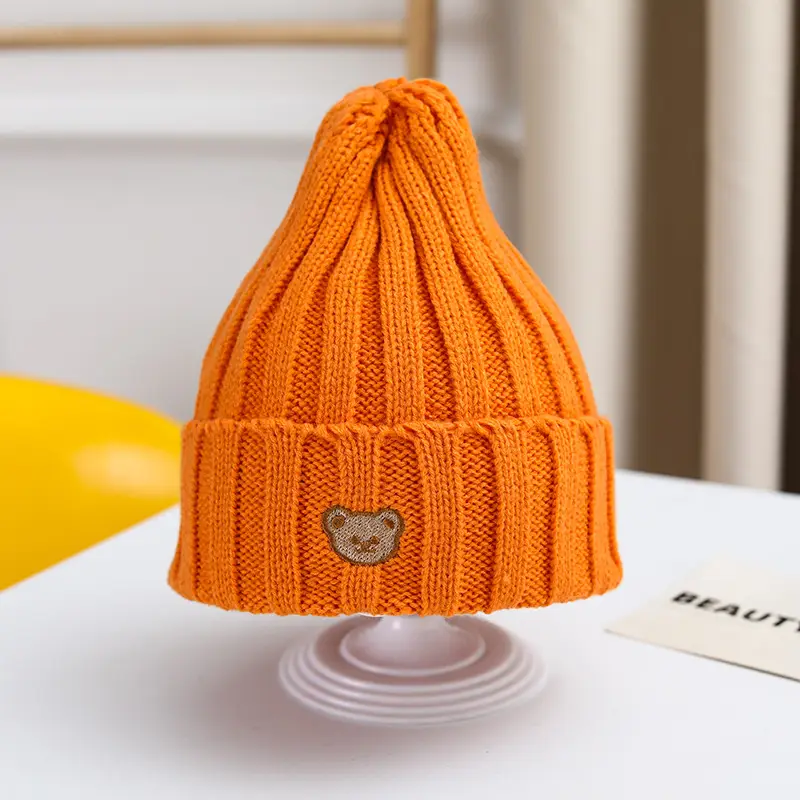 Korean Style Wool Beanie Bear Cartoon Ear Protector - Image 8