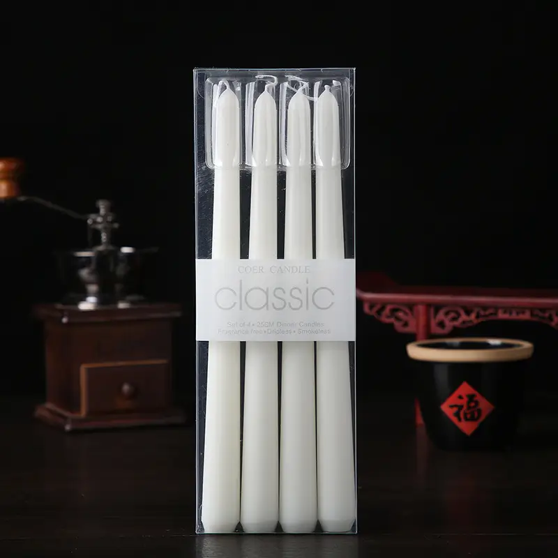 Wholesale from the Source Factory: Smokeless Colored Stick Candles, Wedding Favors, Long Stick Candles, Hotel Decorations, Birthday, Ins Style