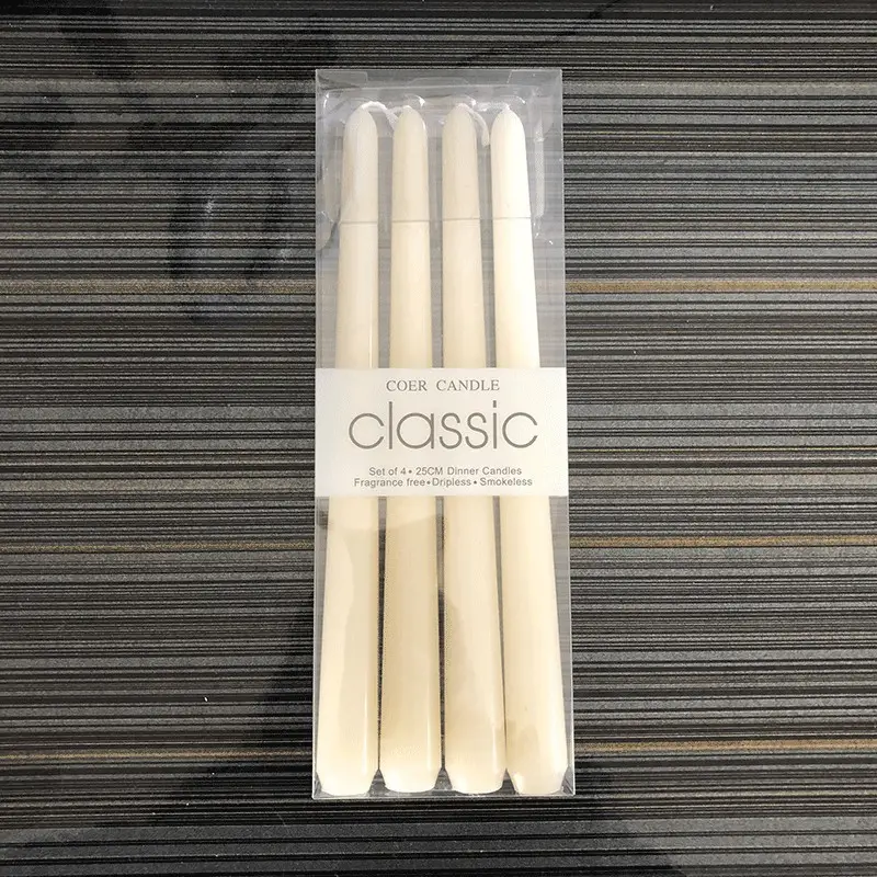 Wholesale from the Source Factory: Smokeless Colored Stick Candles, Wedding Favors, Long Stick Candles, Hotel Decorations, Birthday, Ins Style