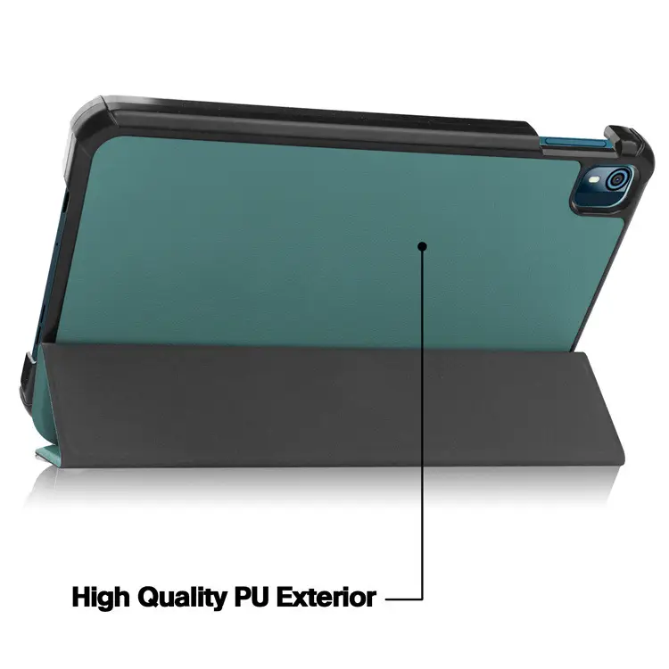 Nokia T10 Tablet Green Leather Anti-Fall Case Digital