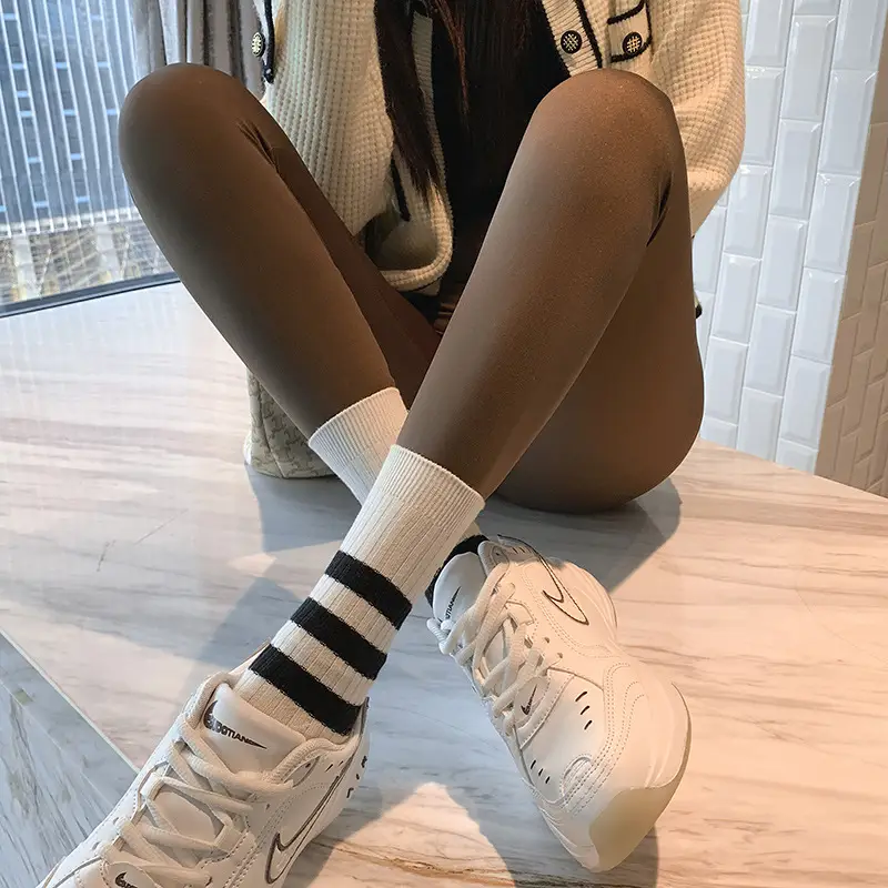 Women Seamless High-Waist Leggings Thin Style - Image 9