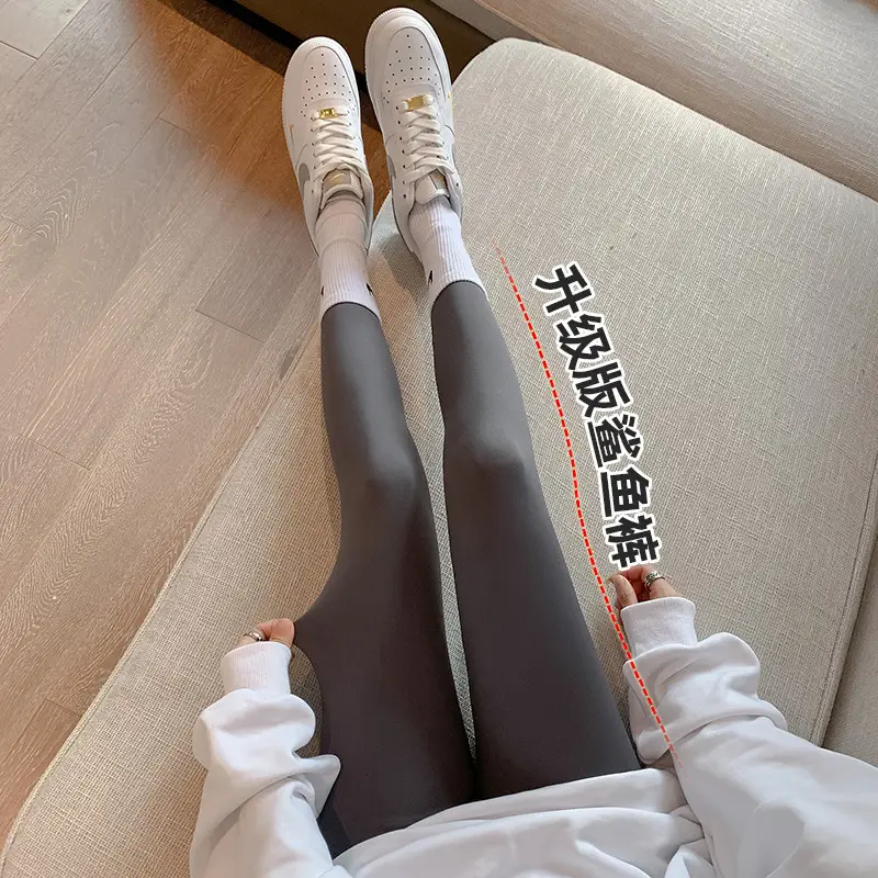 Women Seamless High-Waist Leggings Thin Style - Image 10