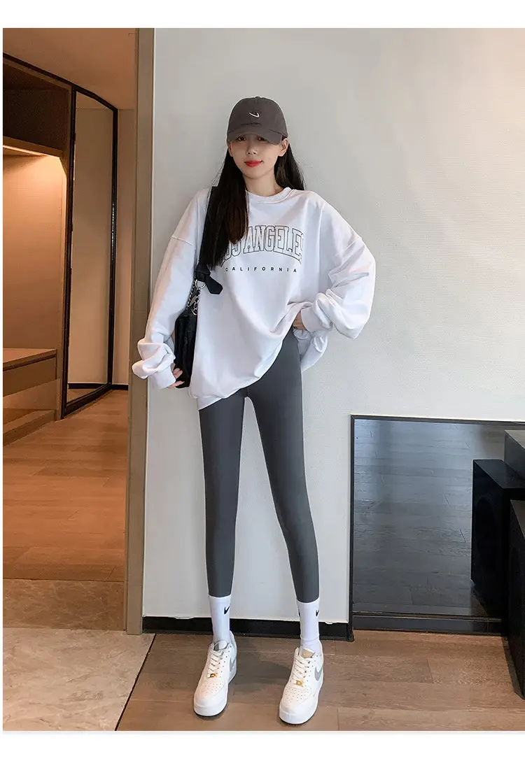 Women Seamless High-Waist Leggings Thin Style — feature 23