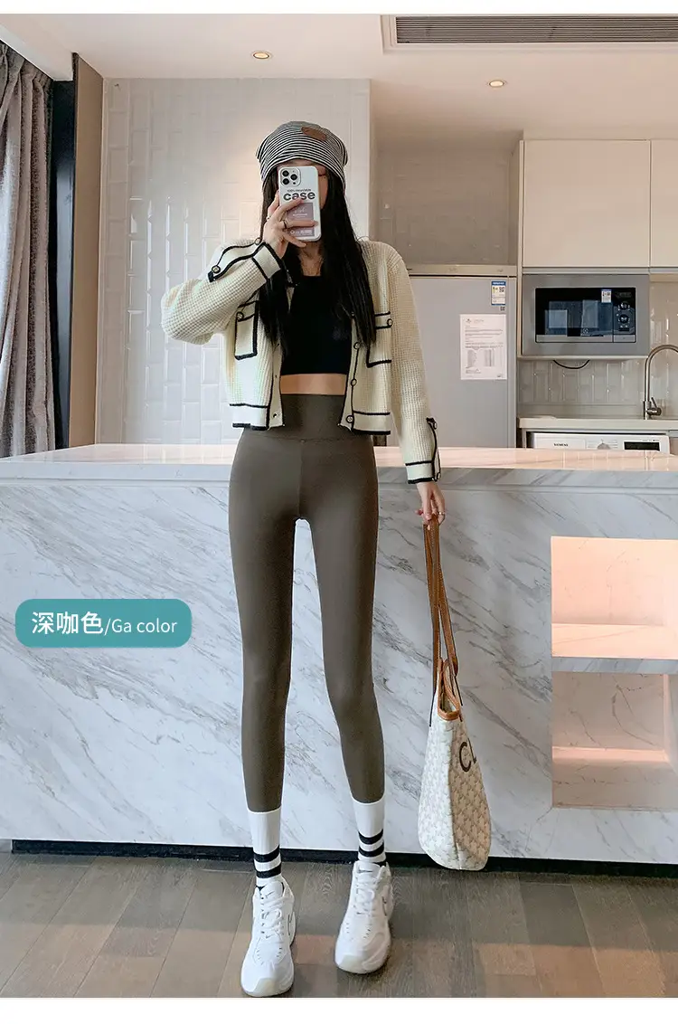 Women Seamless High-Waist Leggings Thin Style — feature 28