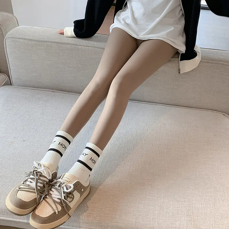 Women Seamless High-Waist Leggings Thin Style - Image 3
