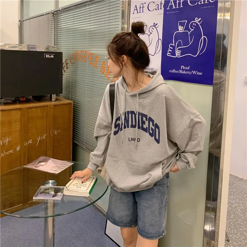Women's Red Letter Hooded Sweatshirt 2022 — feature 15