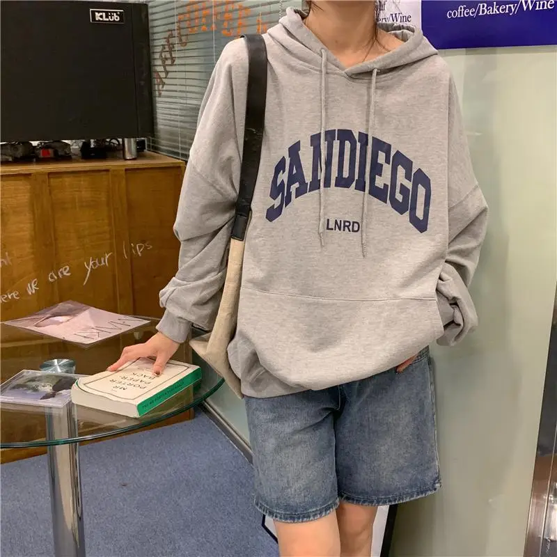 Women's Red Letter Hooded Sweatshirt 2022 — feature 16