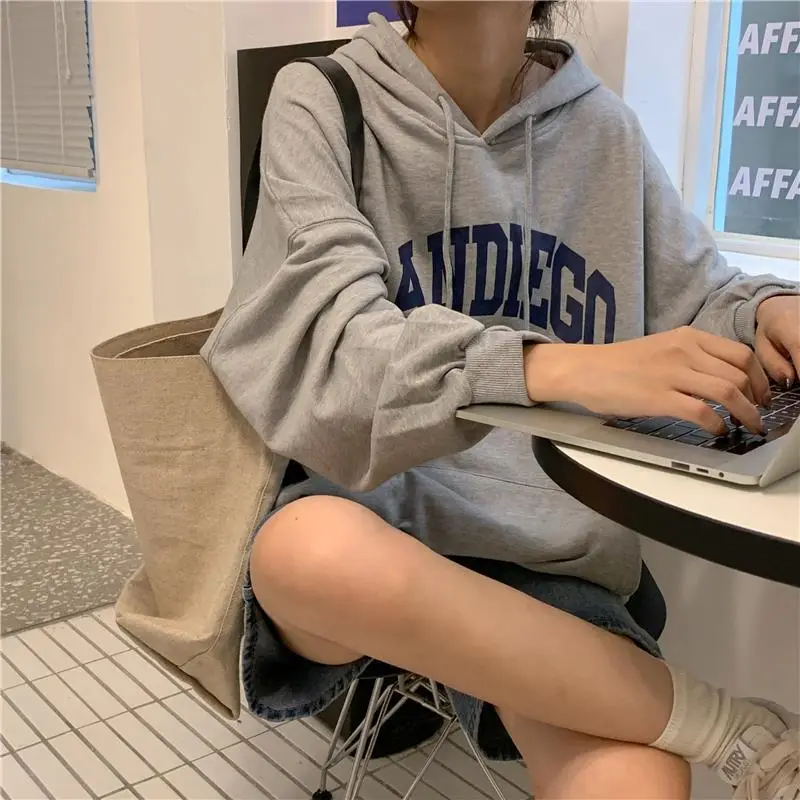 Women's Red Letter Hooded Sweatshirt 2022 — feature 18