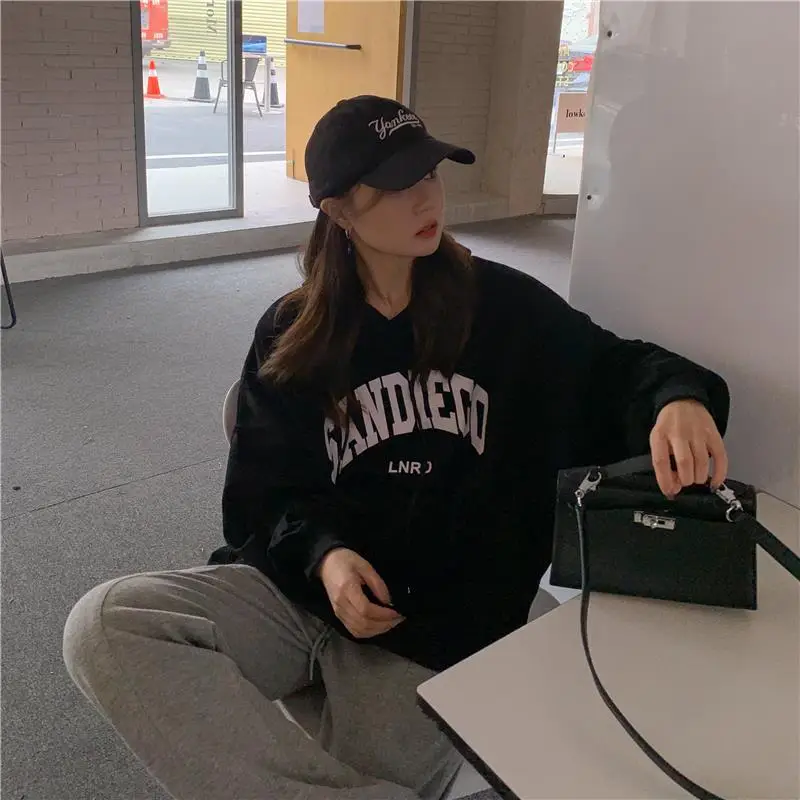 Women's Red Letter Hooded Sweatshirt 2022 — feature 22