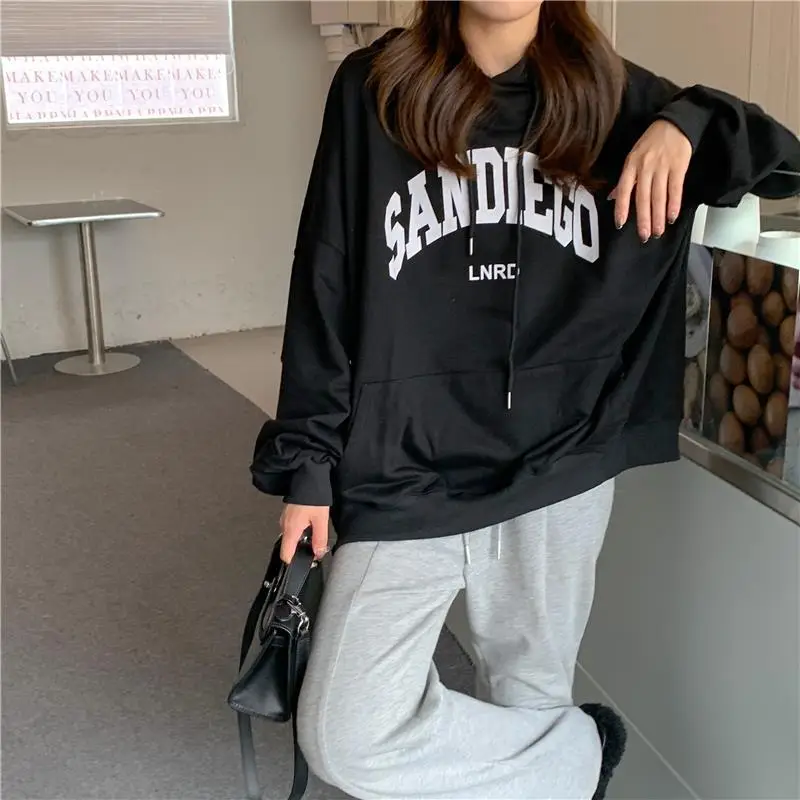 Women's Red Letter Hooded Sweatshirt 2022 — feature 25