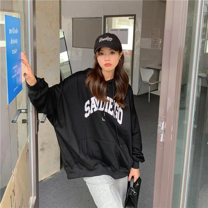 Women's Red Letter Hooded Sweatshirt 2022 — feature 26