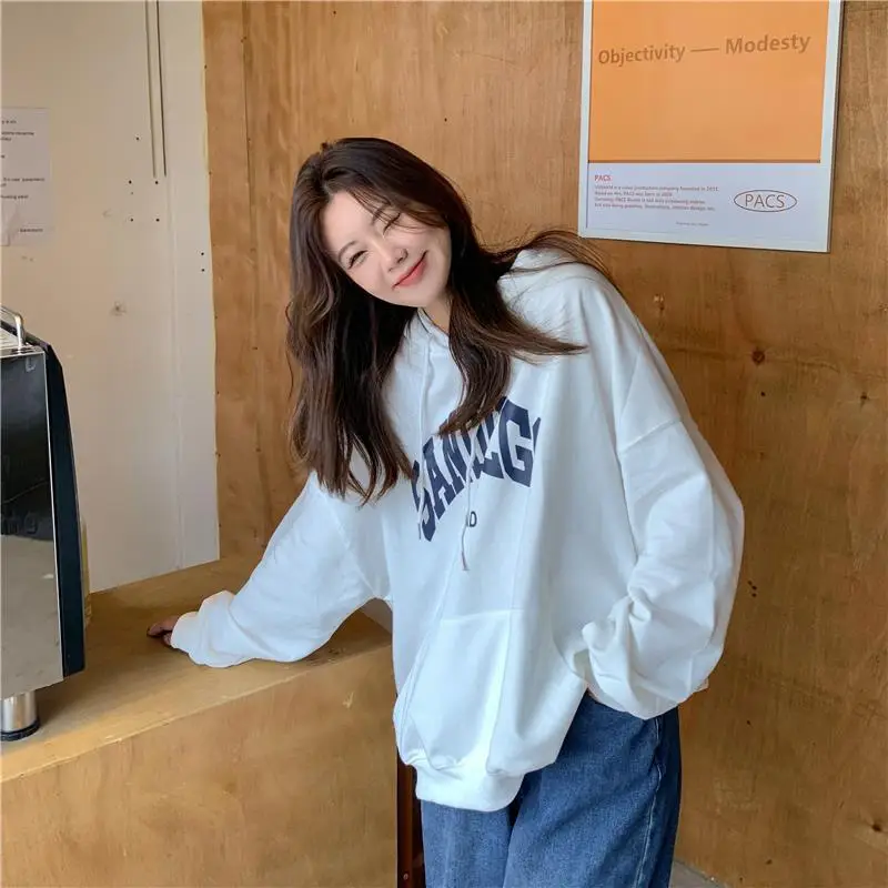 Women's Red Letter Hooded Sweatshirt 2022 — feature 35