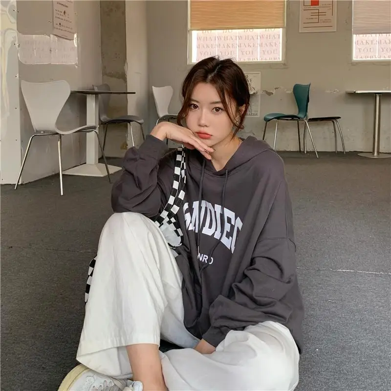 Women's Red Letter Hooded Sweatshirt 2022 — feature 42