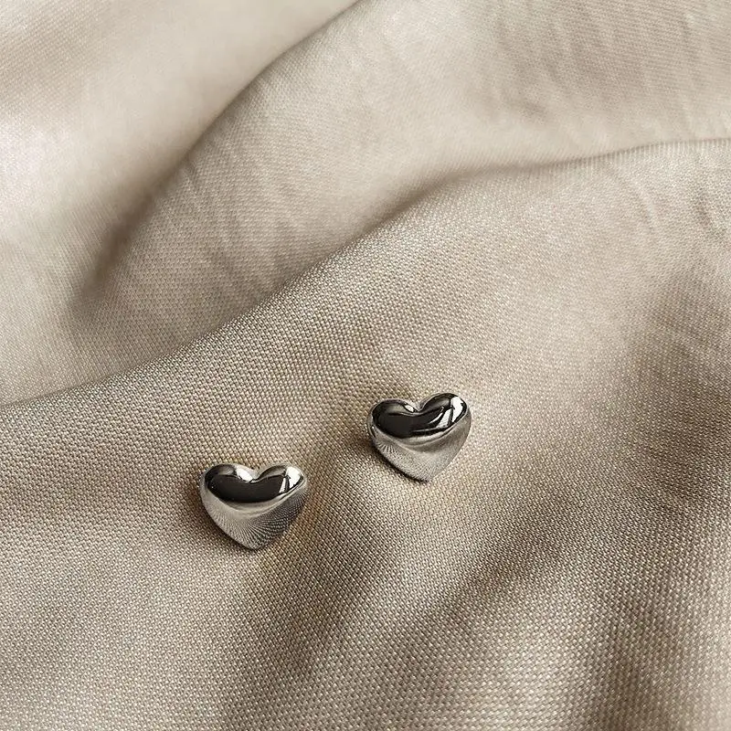 Gold Heart Ear Tails Earrings for Women 2022 Fashion - Image 4