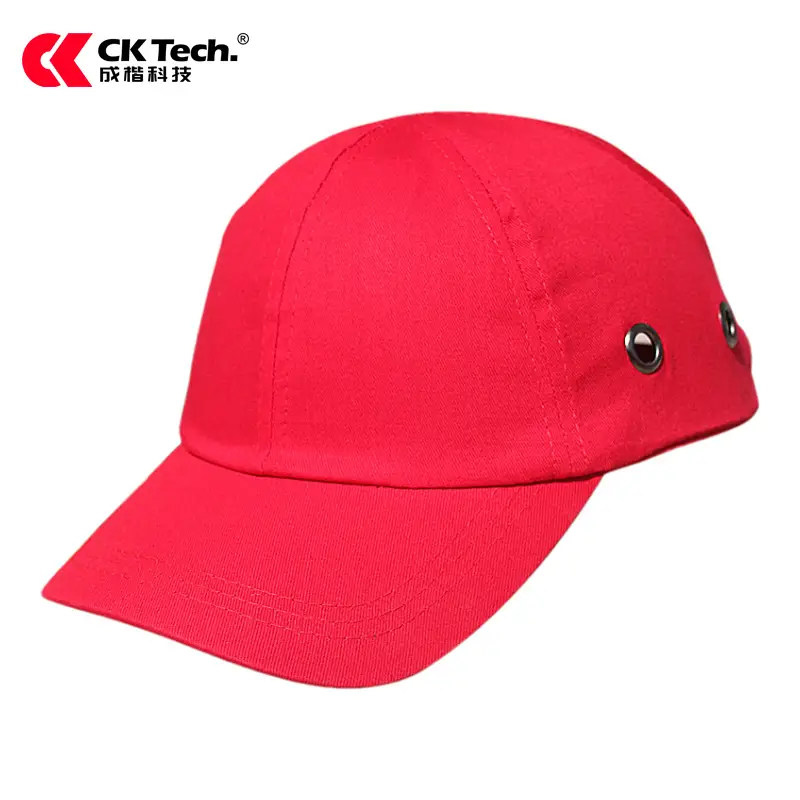 Anti-Collision Baseball Cap Blue Full Cotton or Mesh - Image 3
