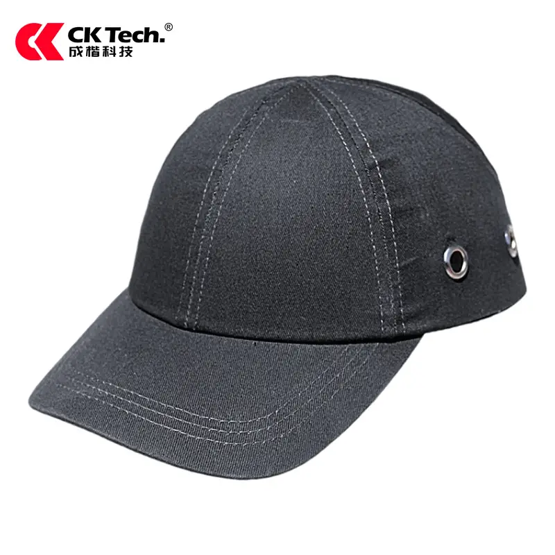 Anti-Collision Baseball Cap Blue Full Cotton or Mesh - Image 5