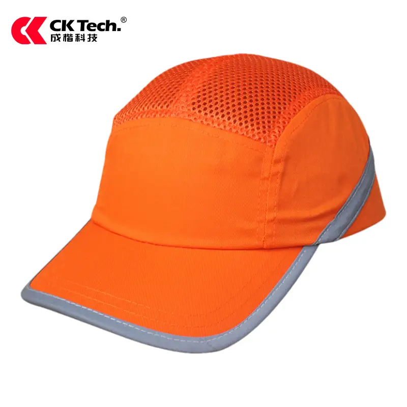Anti-Collision Baseball Cap Blue Full Cotton or Mesh - Image 9
