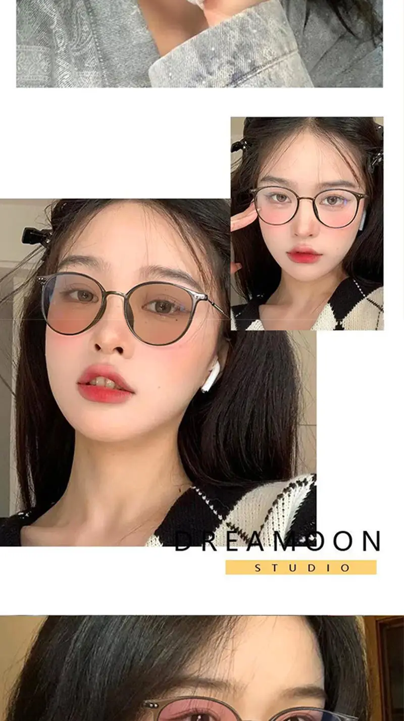 Women Color-Changing Myopia Glasses Anti-Blue Light Korean Style — feature 5