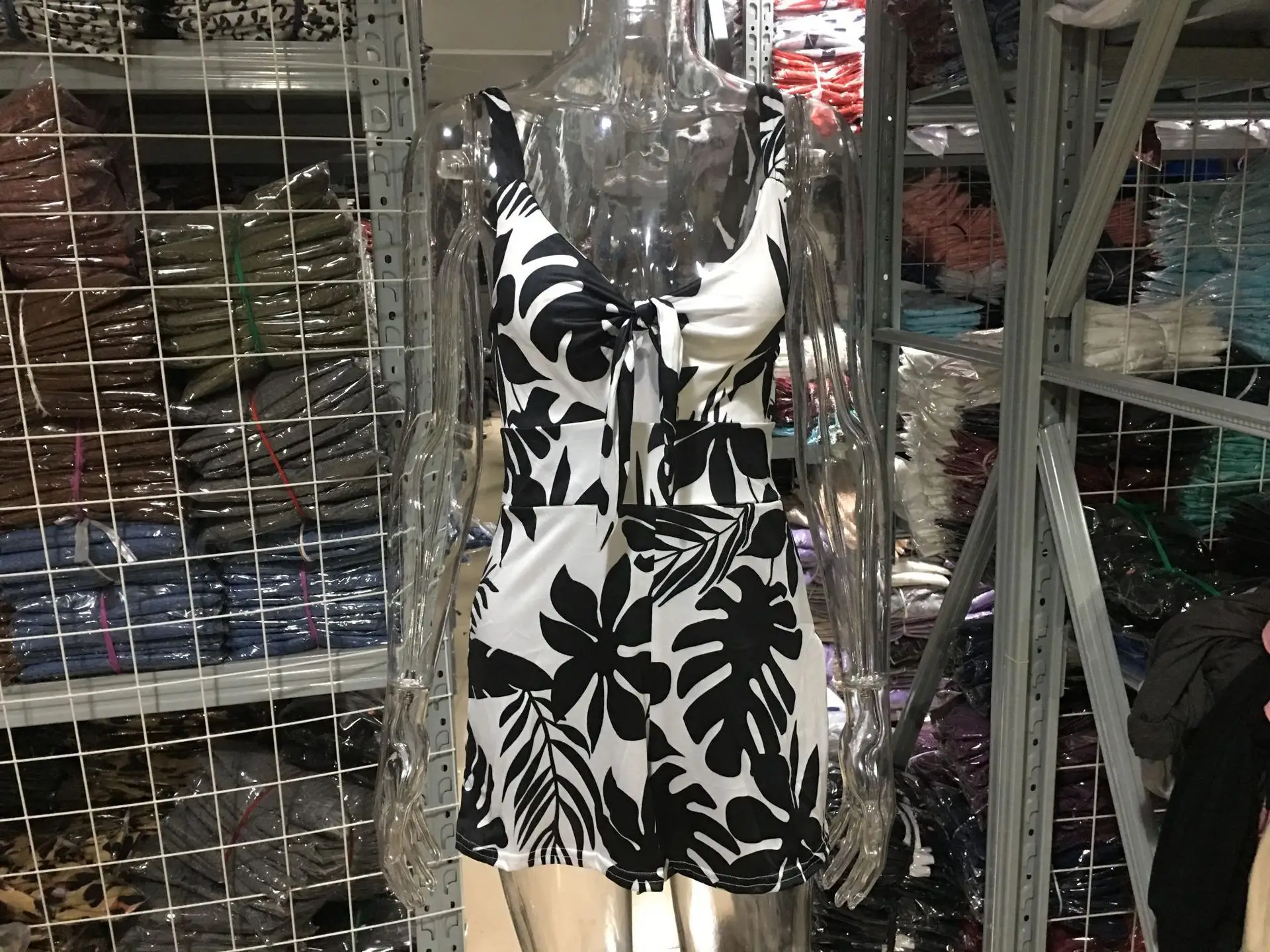 European American Cross-border Printed Sling Shorts Set — feature 60