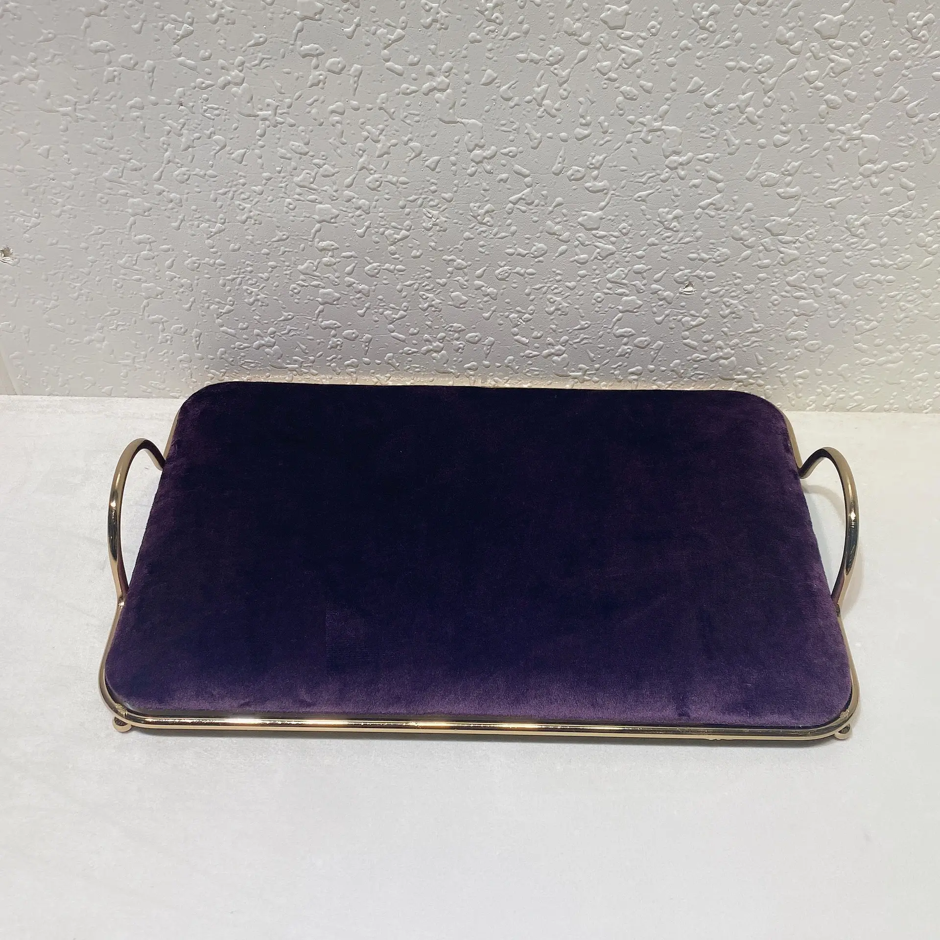 Pink Metal Display Tray with Gold Plating - Image 12