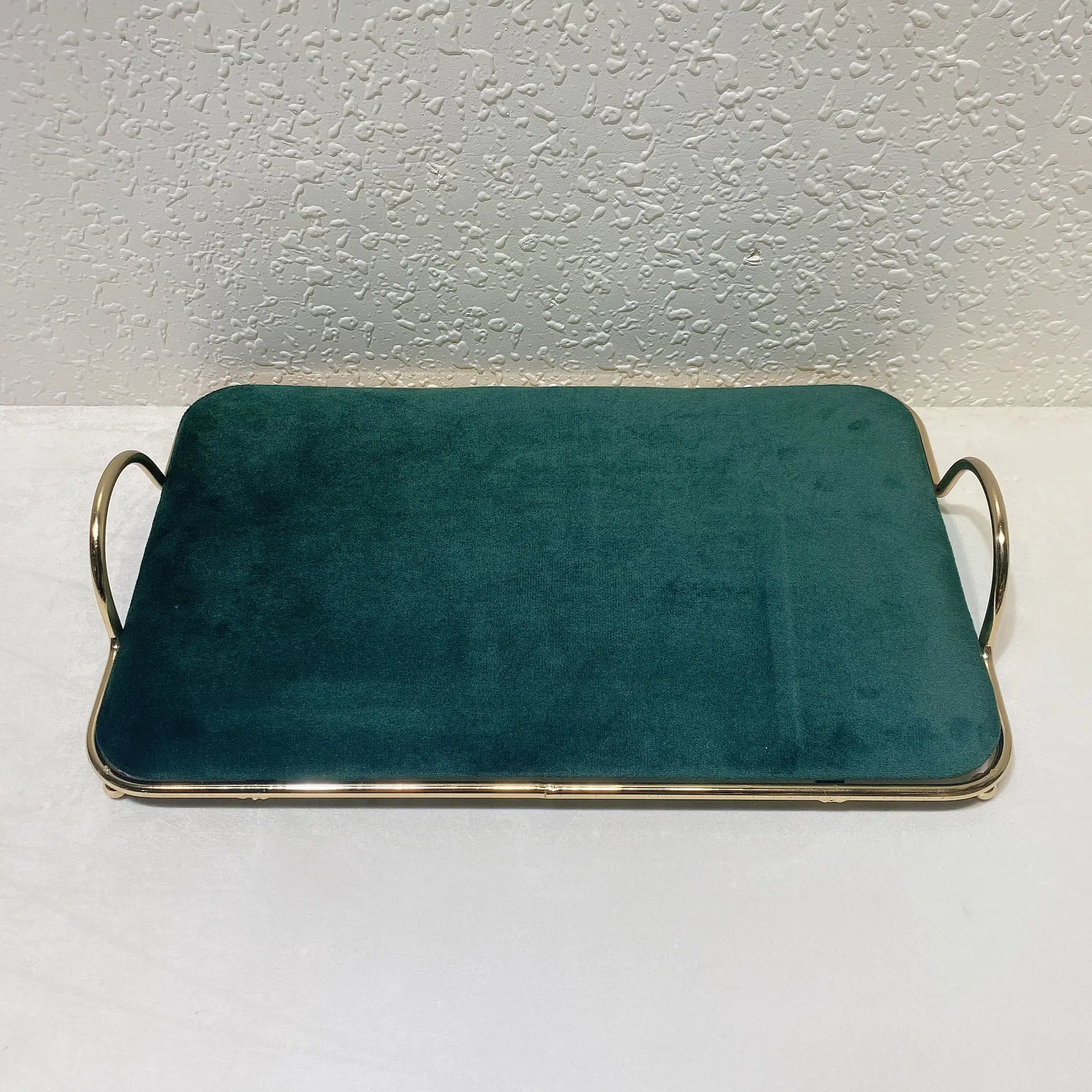 Pink Metal Display Tray with Gold Plating - Image 7