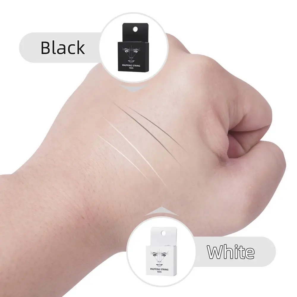 White Tattoo Positioning Ruler 10m Mapping String