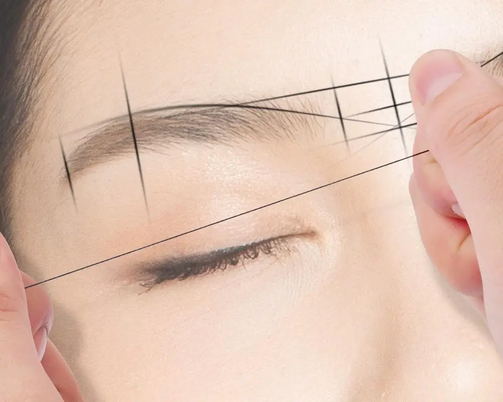 White Tattoo Positioning Ruler 10m Mapping String — feature 11