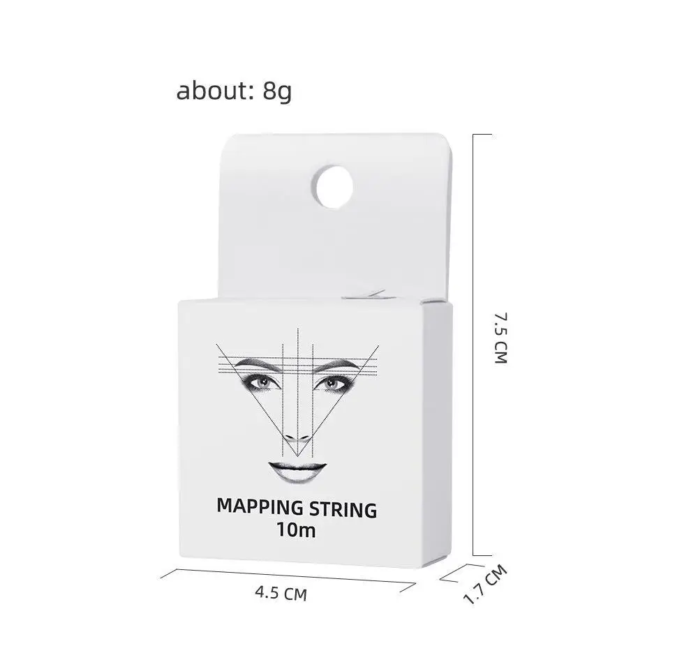 White Tattoo Positioning Ruler 10m Mapping String — feature 14