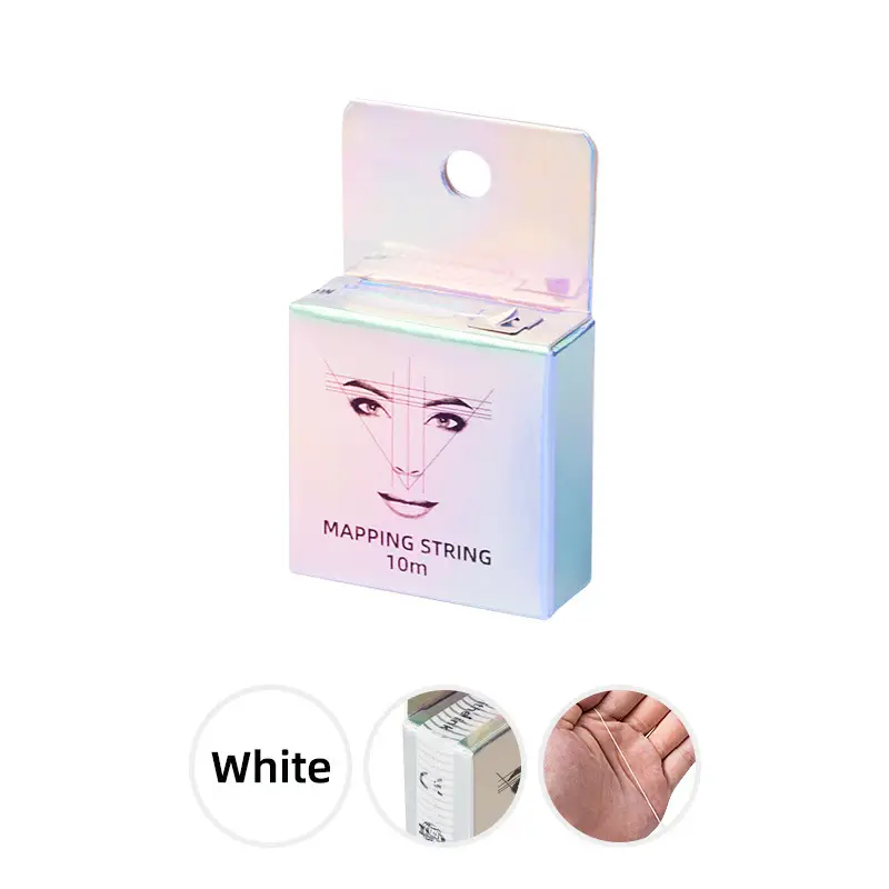 White Tattoo Positioning Ruler 10m Mapping String