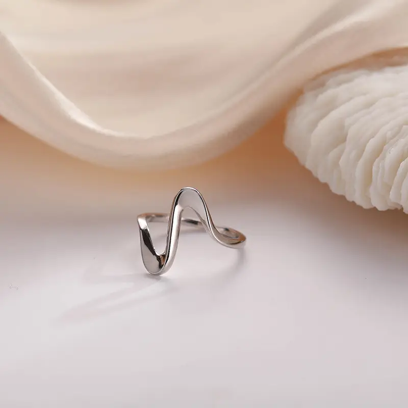 Fangxing 925 Sterling Silver Mobius Ring Women - Image 4