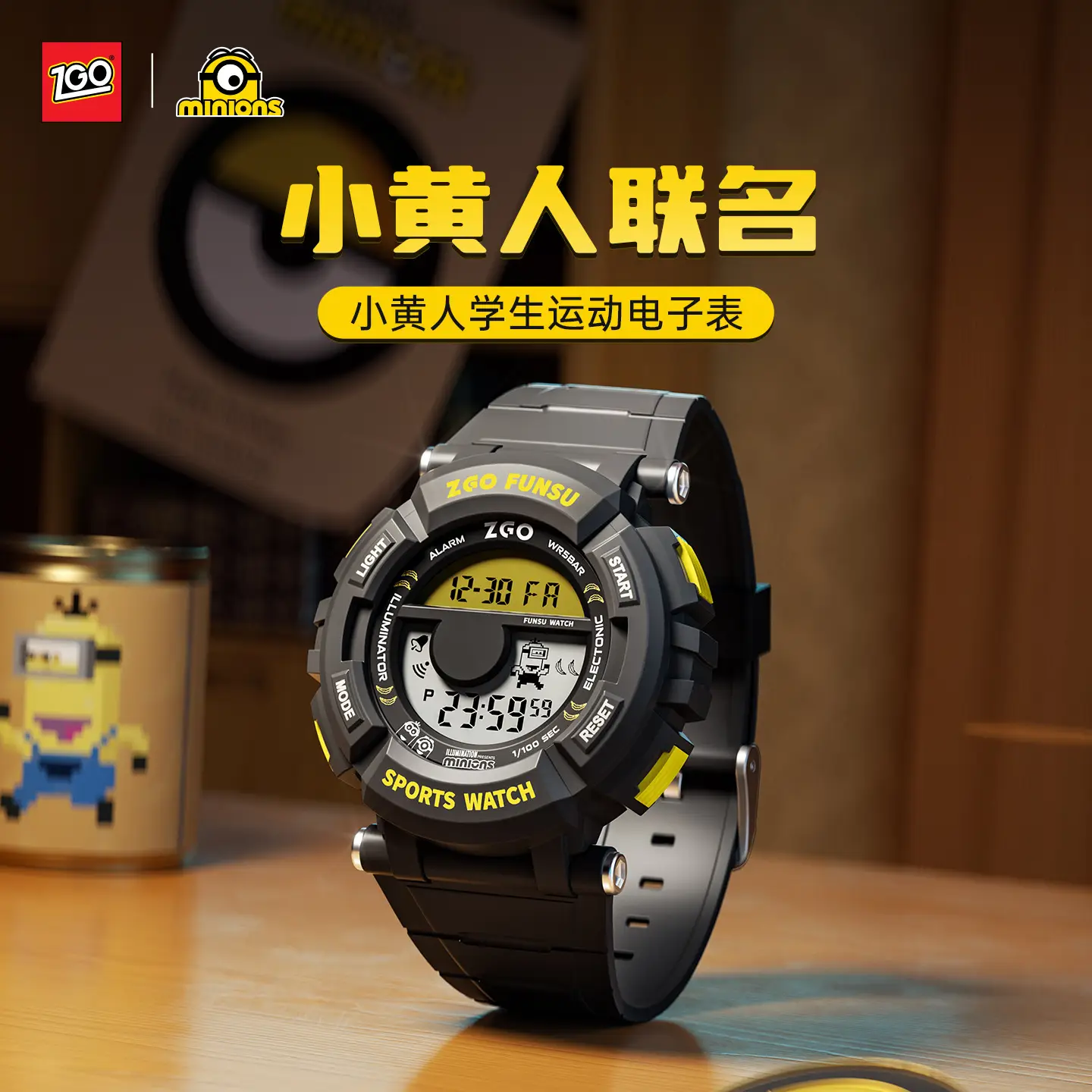Waterproof Teen Sports Watch with 7 Functions - Image 8