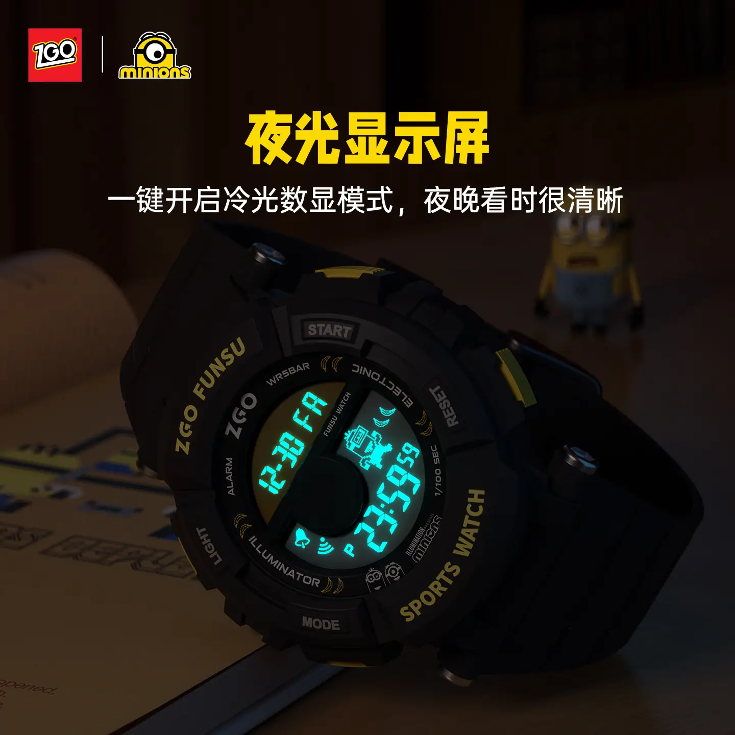 Waterproof Teen Sports Watch with 7 Functions - Image 9