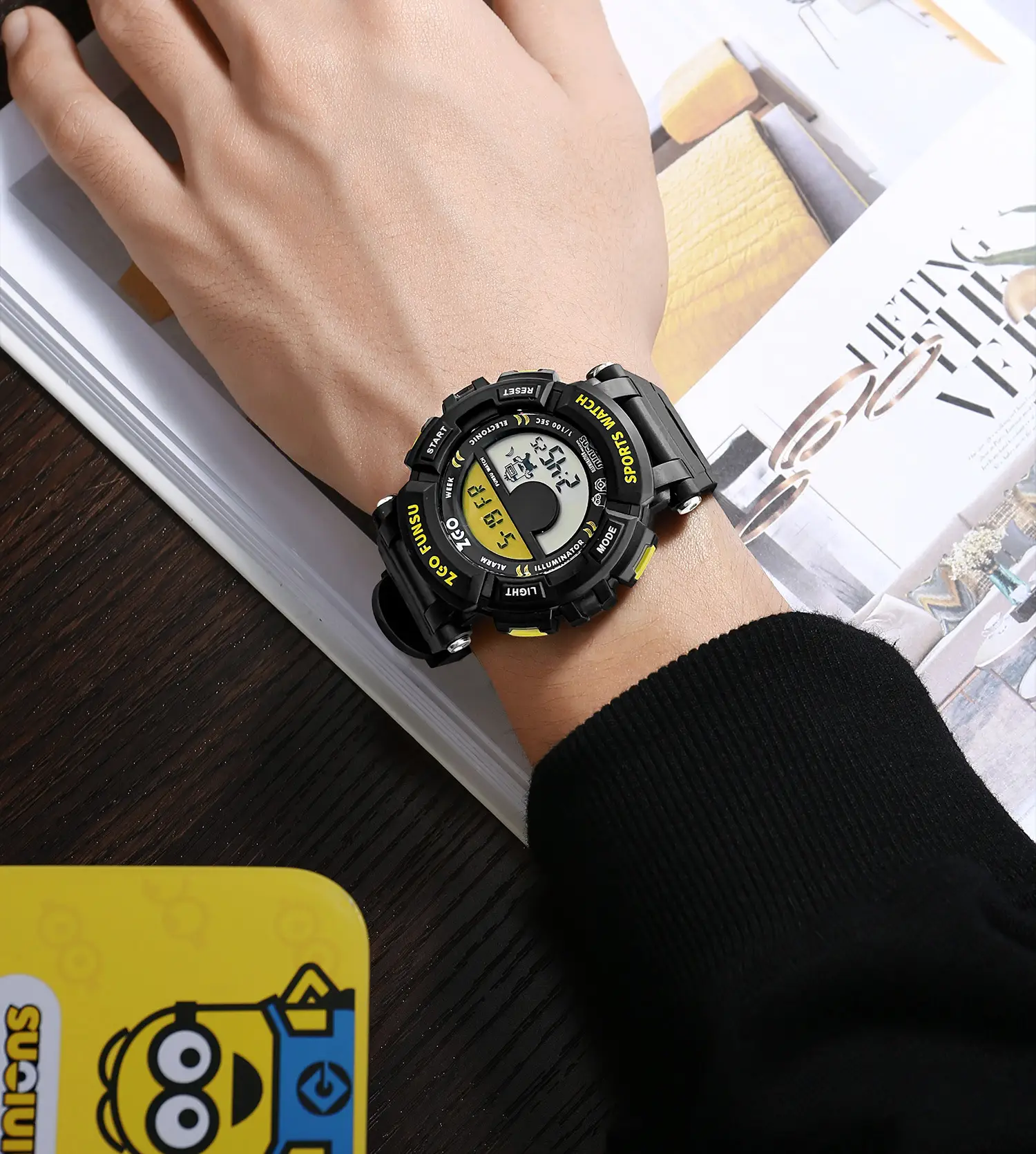 Waterproof Teen Sports Watch with 7 Functions — feature 16