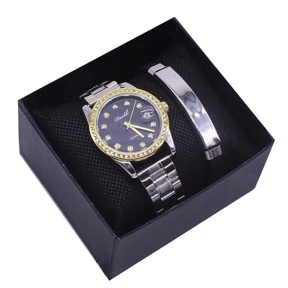 Women's Quartz Watch with Crystal Band - Image 7
