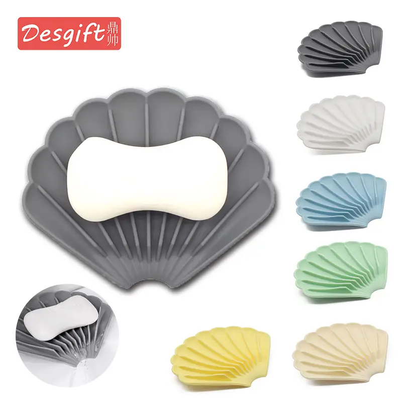 Silicone Soap Rack with Drain Punch & Non-Slip Grip — feature 4