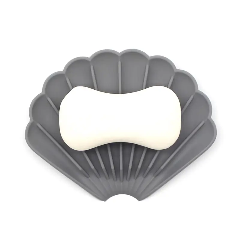 Silicone Soap Rack with Drain Punch & Non-Slip Grip - Image 11