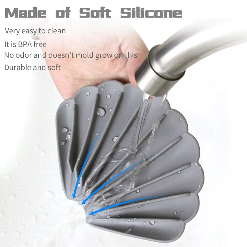 Silicone Soap Rack with Drain Punch & Non-Slip Grip — feature 10